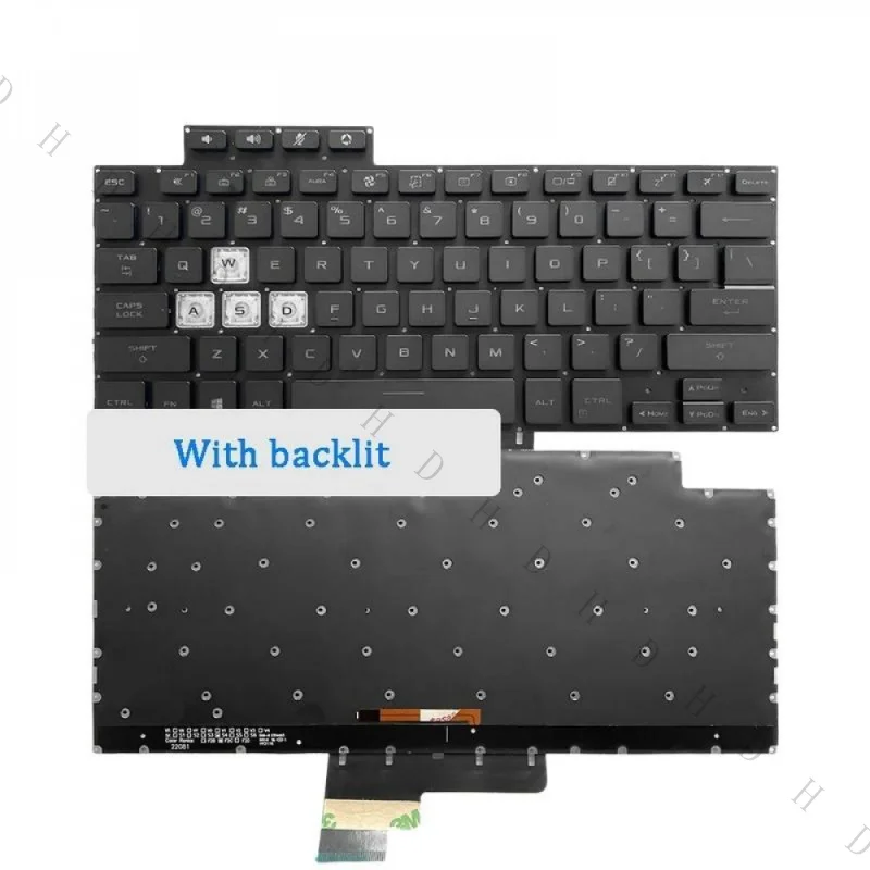 S+New Laptop Keyboard Replacement For ASUS TUF Air FX516 FX516P FX516PR FX516PM FA516 Notebook Built-in Keyboard