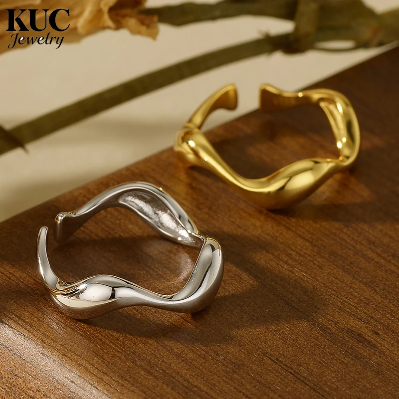 

Оригинальное сертифицированное гладкое кольцо из стерлингового серебра 925 пробы для женщин, роскошные модные ювелирные изделия, бесплатная доставка