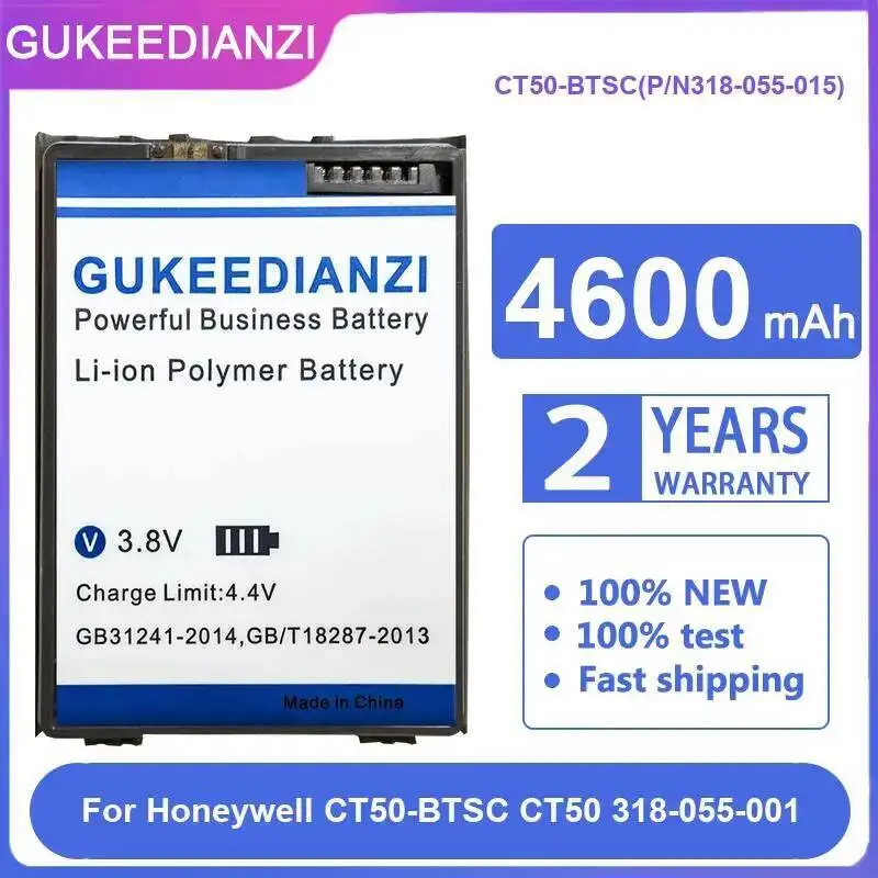 

Аккумулятор для портативного компьютера Honeywell CT50-Btsc CT50 318-055-001 P N318-055-015, высокая емкость, 4600 мАч, высокая совместимость