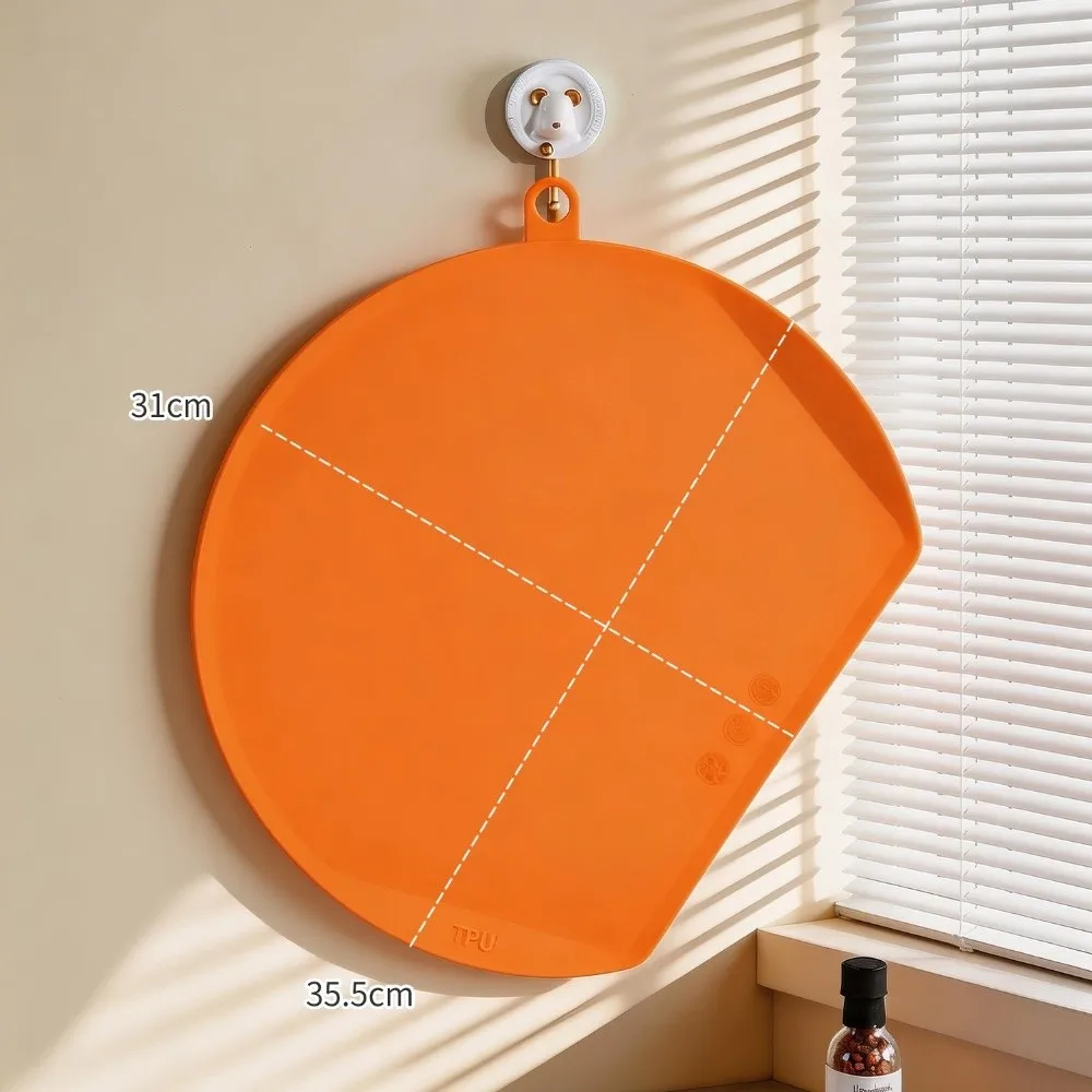 Durable TPU Cutting Boards Double-sided Flexible Chopping Board Anti-stripping Antibacterial Cutting Mat for Kitchen Cooking