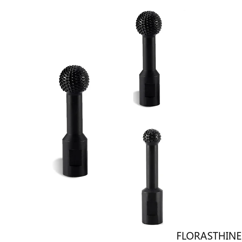 B62B-Ball Gouge Spherical Spindles Shaped Wood Power Gouge Carving Attachment 115/125 Angle Grinder