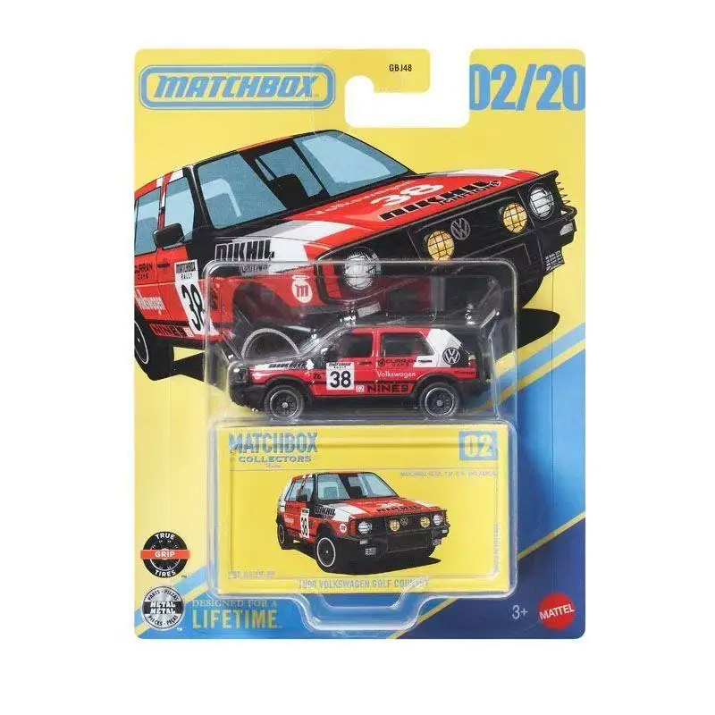 Mattel 2026 New Original Matchbox Gbj48 Collector Series Ford Gt Lamborghini Land Rover Bmw Volkswagen Alloy Car Model Toy Die-Cast Vehicle Holiday Birthday Gift