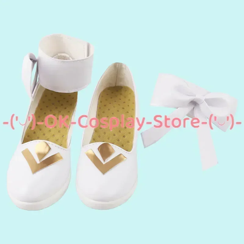 [Customized Size] L.O.L Gwen Cosplay Shoes Game Roleplay Costume Prop Halloween Carnival Party Boots PU Leather