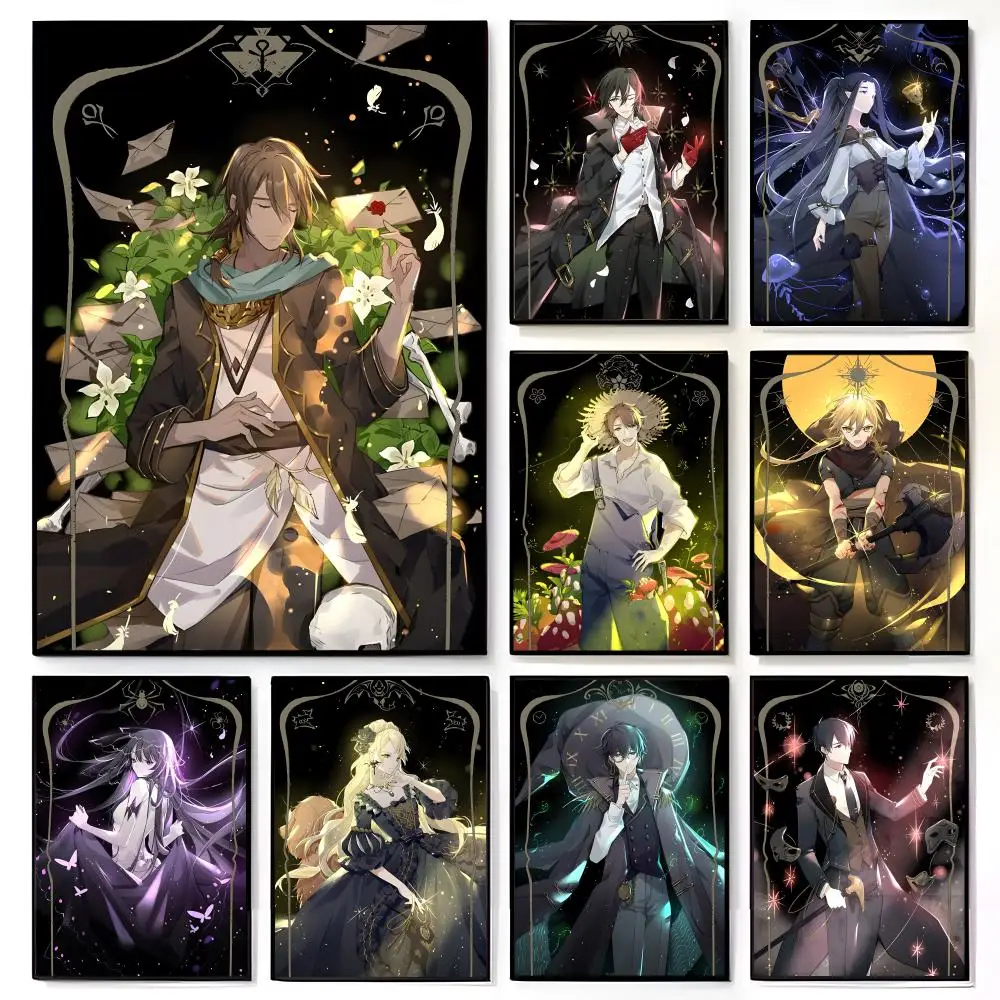 1PC Mysterious Supernatural Anime L-Lord of Mysteries Poster American Film Mural Home Childrens Room Wall Decor Print