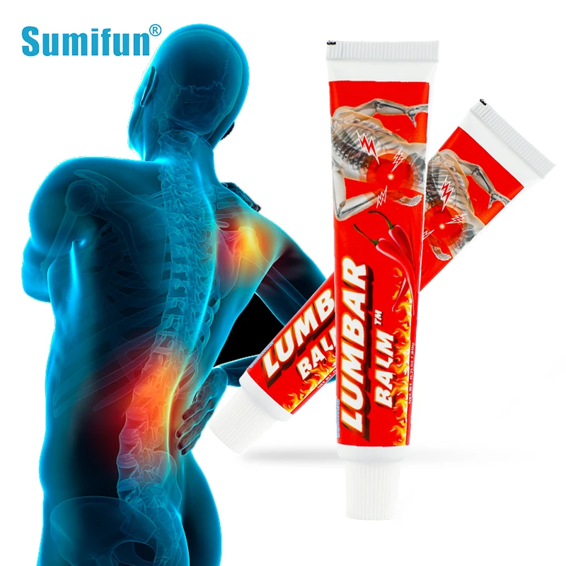 

1/2/3Pcs Sumifun Waist Pain Ointment Lumbar Herniated Disc Treatment Joint Capsicum Lower Back Pain Reliever Health Care Medical