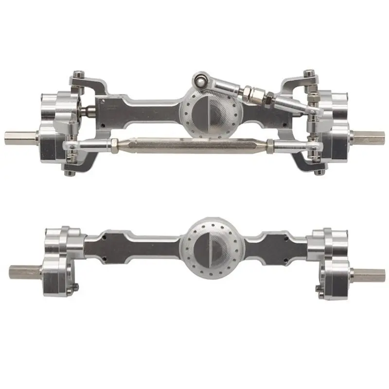 Y197A-MN99S CNC Vollmetall-Portalachse vorne und hinten für MN D90 D91 D99 D99S MN99S MN98 MN90 1/12 RC Car Upgrades Teile,2