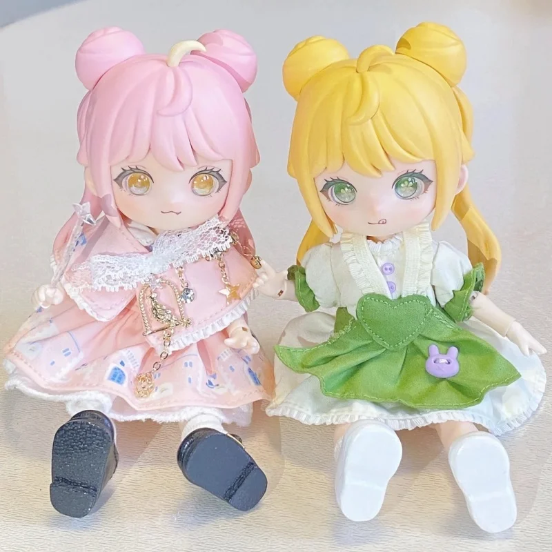 

Simontoys Lilolo Summer Island Series Bjd Doll Collectible Blind Box Trendy Cute Hand Model Girl Gift Birthday Present