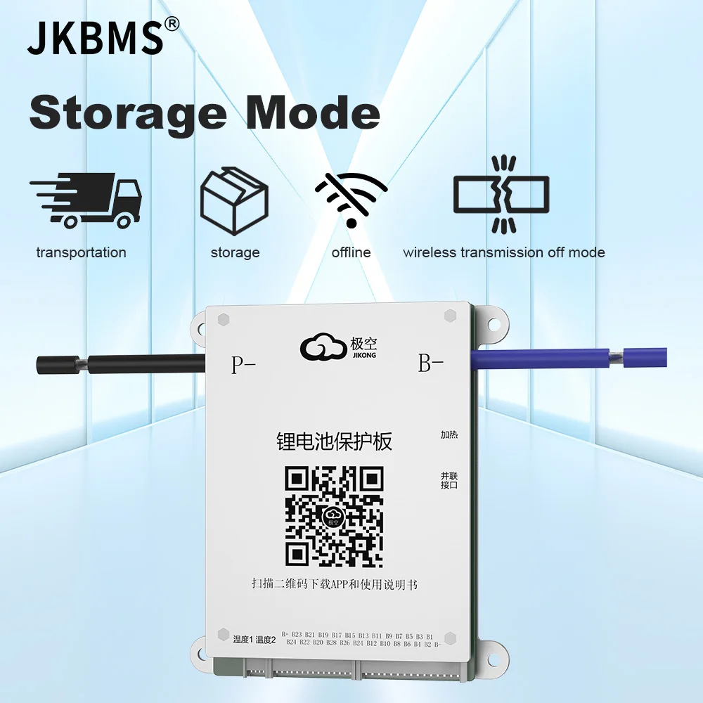 JKBMS SMART BMS 0.4A Active Balance 40A BMS 8S 9S 10S 11S 12S 13S 14S 15S 16S 17S Li-Ion LTO 18650 Battery Lifepo4 Battery