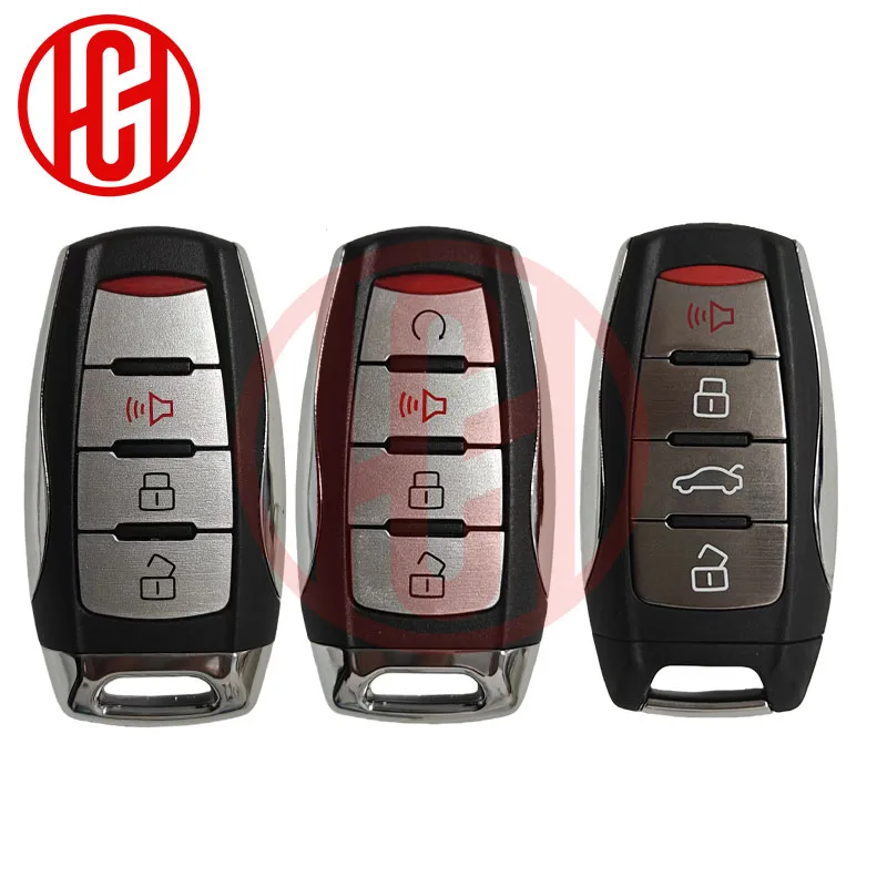 Clé de voiture télécommandée 433 MHz avec puce ID46/47/4A pour GWM Poer Tank Haval Jolion Dargo H2 H6 H7 H9 F5 F7 H2S, 3/4 boutons