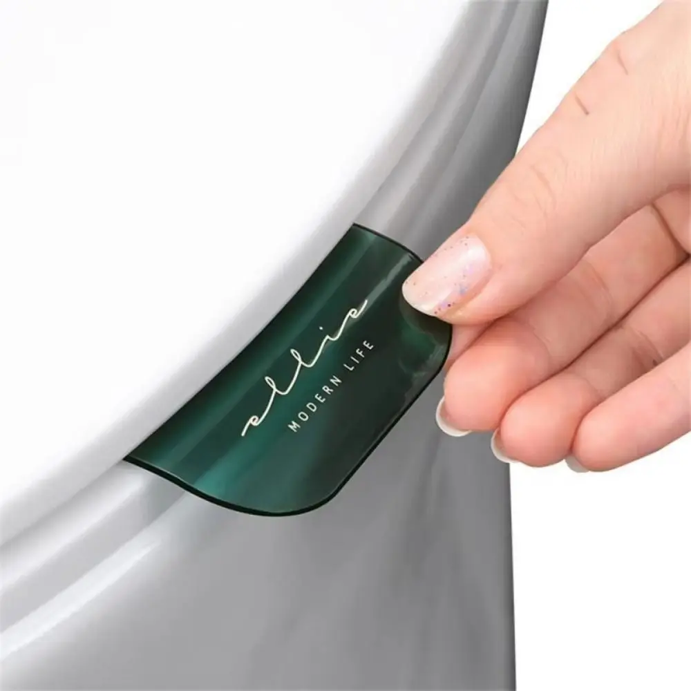 Transparent Toilet Lid Lifter Seat Handle Holder Self Adhesive Toilet Lifting Device Lid Lift Portable Toilet Seat Lifter