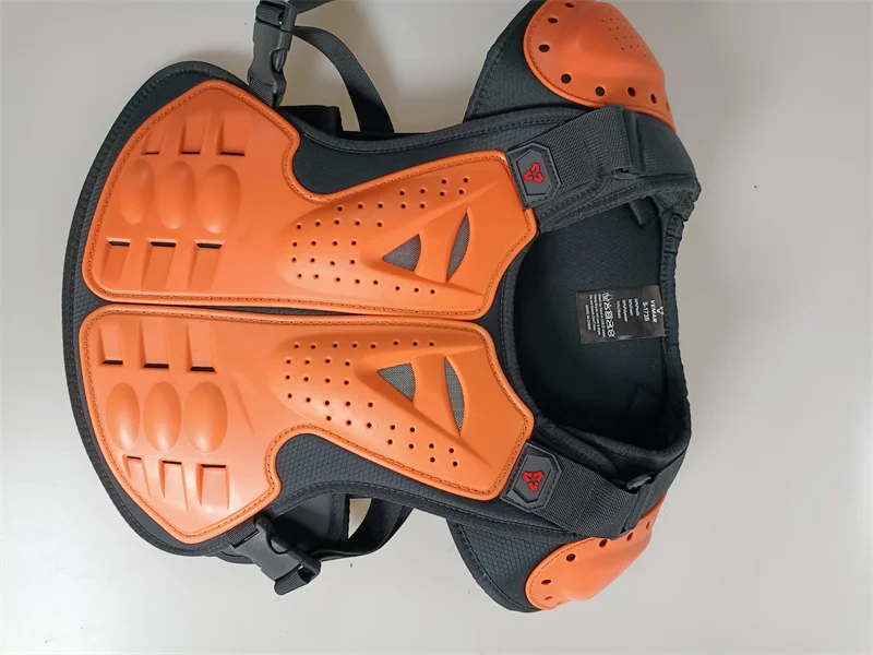 Kids Motorcycle Riding Body Armor/Elbow Knee Protector Children Motocross Back Vest Chest Off-Road Moto Cycling Protective Gear