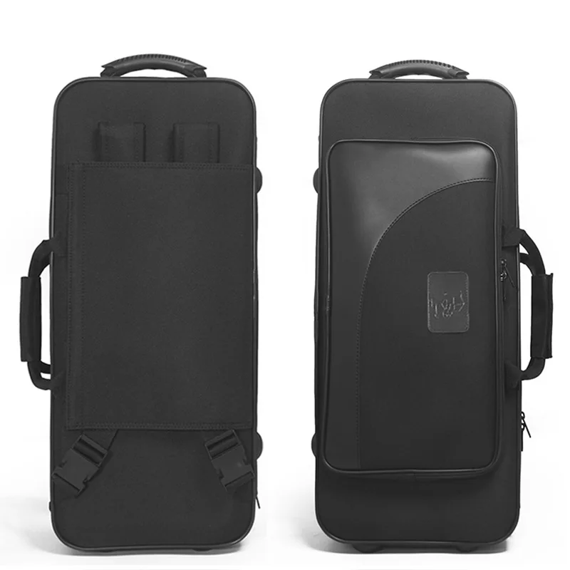 E-flat Alto Saxophone Storage Case Portable Saxophone Protection Box Anti Fall Sax Organizer Case Woodwind Instrument Backpack