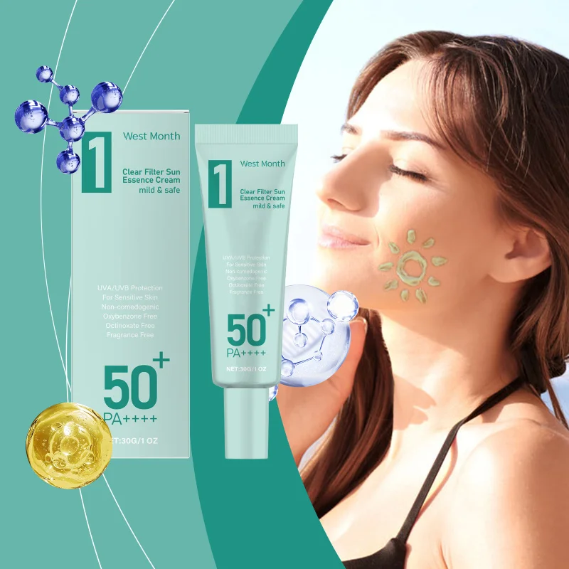 

Gentle Moisturizing Protective Cream - Outdoor Face Care With UV Isolation, Nourishing Hydrating For Daily Sun Guard