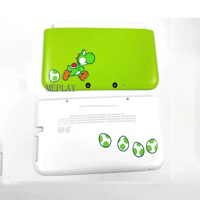 Versão limitada Faceplate para 3DSXL LL, Front Back Habitação Shell, tampa traseira caso substituição