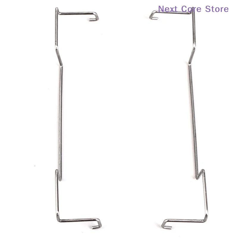 [NC]1Pair 12CM Computer CPU Cooling Fan Clip Steel Wire Fastener Metal Clip[NC]