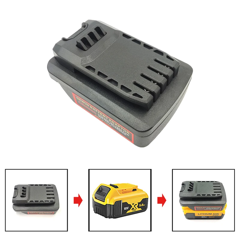 

For Dewalt 18V/20V Lithium Batteries Converting To for CRAFTSMAN 20V for Stanley 18V V20 Lithium Battery Tools Battery Adapter