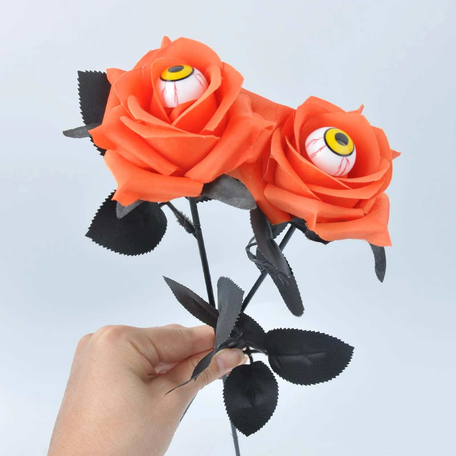 Kreative Teufels auge Rose Anordnung ist mehr für Halloween Geschenk Urlaub Party Dekoration Anordnung vier Farben zur Auswahl – Detail 12