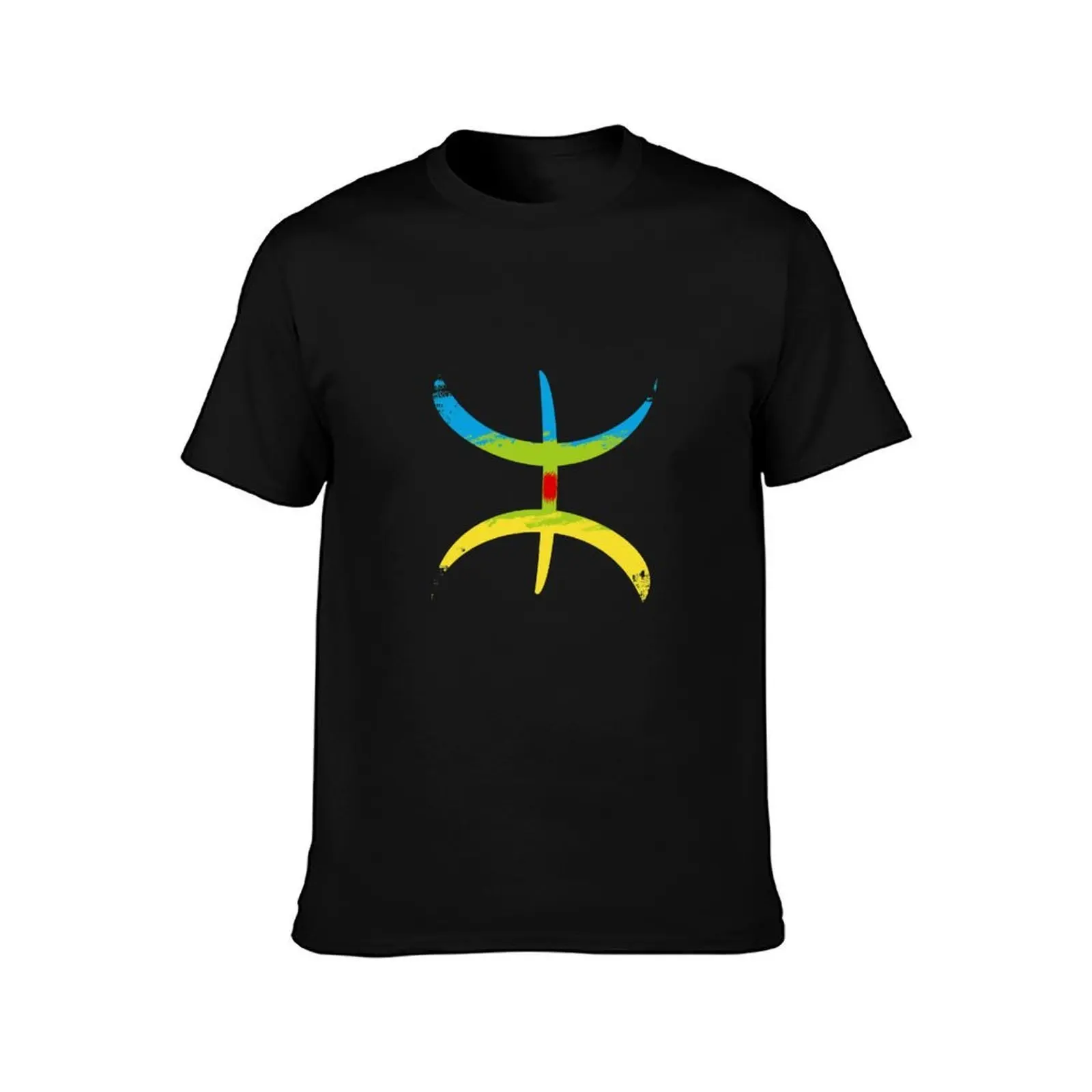 Berber Flag - Amazigh Flag - YAZ T-Shirt Plus Size Summer Casual T-Shirt