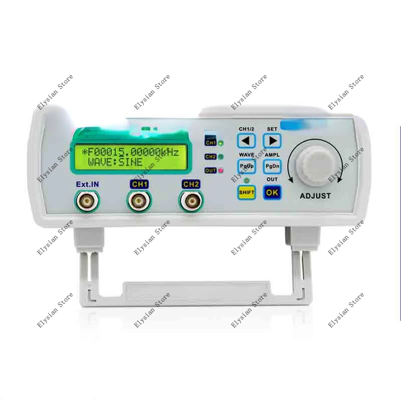 MHS5200A 6MHz 25MHz Digital DDS Dual-channel Function Signal Generator Sine Wave Arbitrary Waveform  Frequency Counter