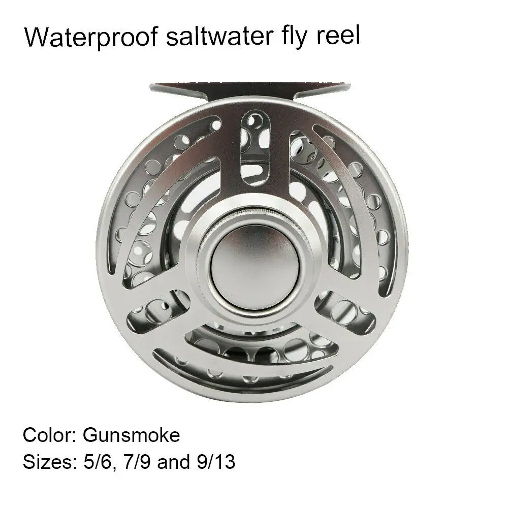 

Aventik Waterproof Saltwater Fly Fishing Reel Left Handle Fly Reel New L