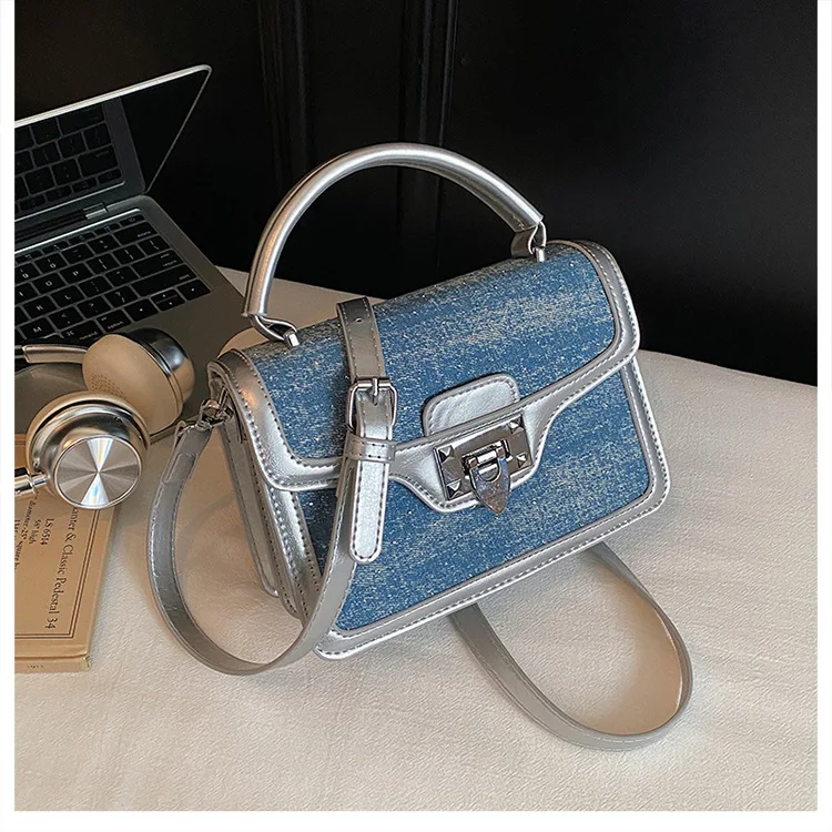 

​​2025 Summer Square Shoulder Bag Stylish Crossbody Purse for Women Versatile Mini Tote for Casual Office​