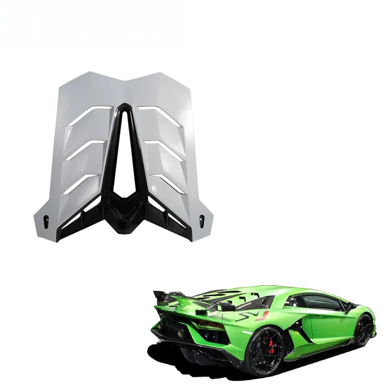 Dry Carbon Fiber Rear Engine Room Tail Cover Lid Mod Panel Fit LP700 LP720 Engine Compartment Parts