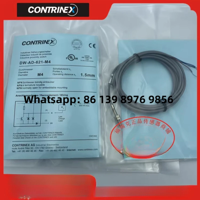 Imagem -02 - Contex-interruptor de Proximidade Indutivo Dw-as621-m5 Dw-as-603-m5 Dw-as503-m5 Dw-as403-m5 Dw-ad-601-m5 Dw-ad-601-m5