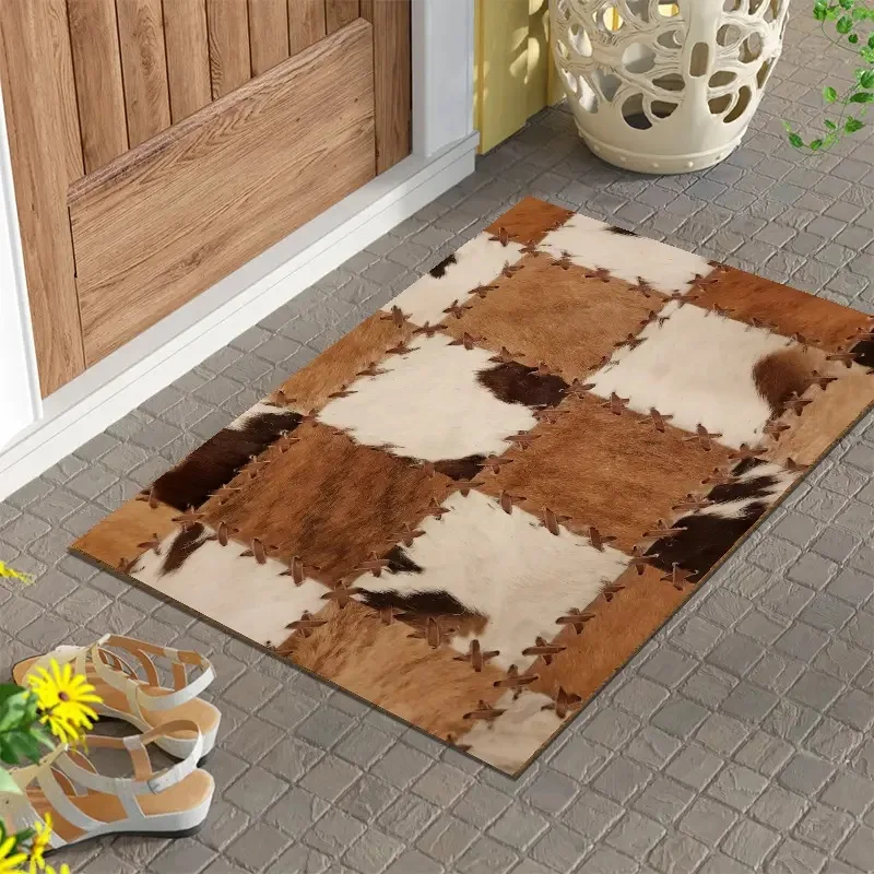 Welcome Non-slip Home Kitchen Rug Door Mat Absorbent Floor Mats Entrance Doormat Bedroom Carpet For Living Room image 3