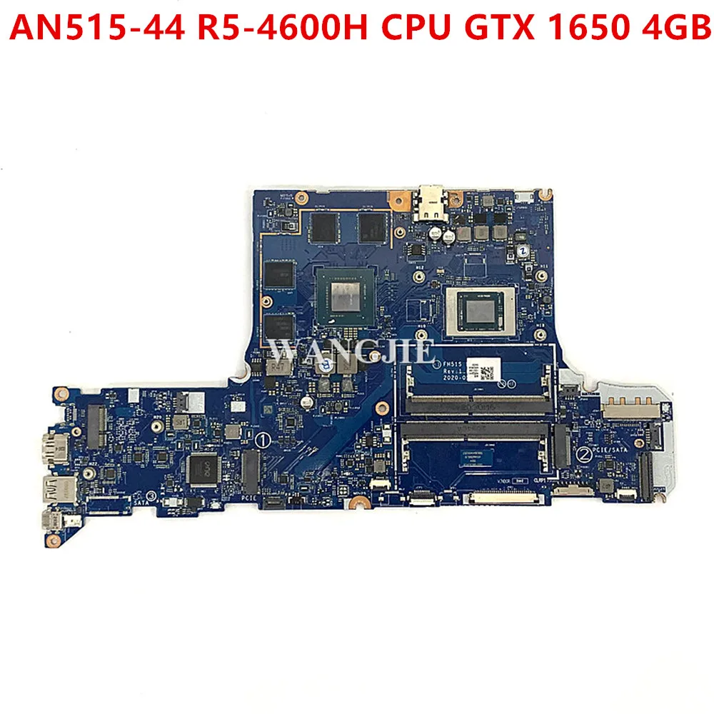 

Для ACER Nitro 5 AN515-44 материнская плата ПК R5-4600H процессор GTX 1650 4 ГБ NBQ9G11001 NB.Q9G11.001 FH51S LA-K181P