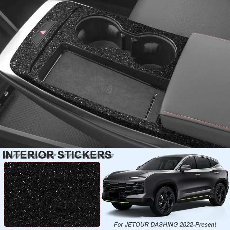 

Car Carbon Interior Sticker Window Lifting Panel Decal For JETOUR DASHING 2022-2026LHD Gear Inner Door Protective Film Accessory