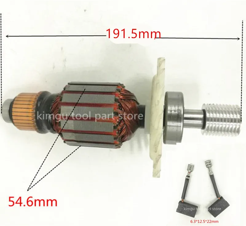 

DW718 220-240V Armature Anchor Rotor N093107 For Dewalt DWS780 DW706 DW716 391316-01 391316-01SV N030189SV N027083SV