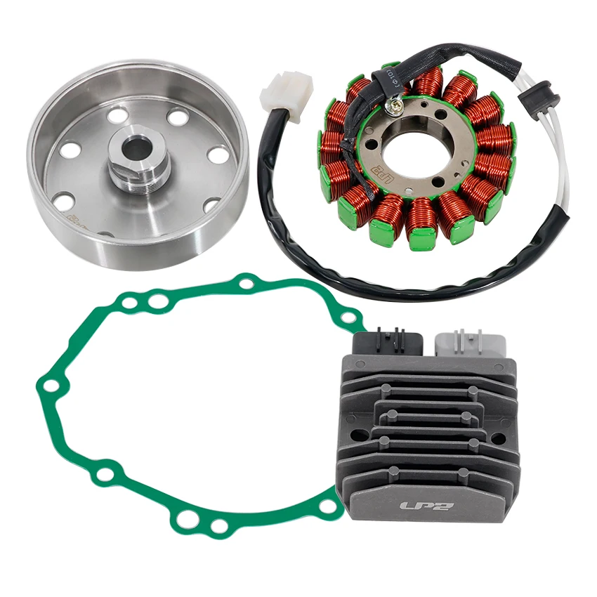 Motorcycle Regulator Rectifier+Ignition Stator Coil+Cover Gasket For Suzuki GSX-S1000 GSXS1000 GSX-S1000F GSXS1000F 31402-41G10