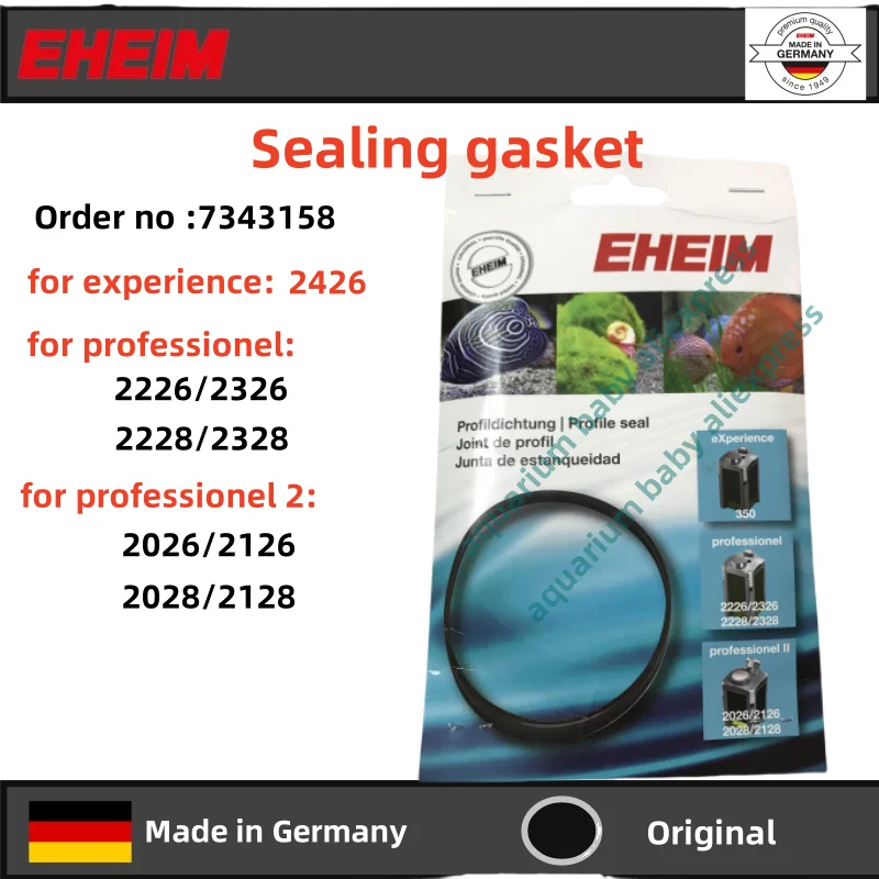 

EHEIM experience professionel spare parts 7343158 sealing ring 2228 2226 2328 2128