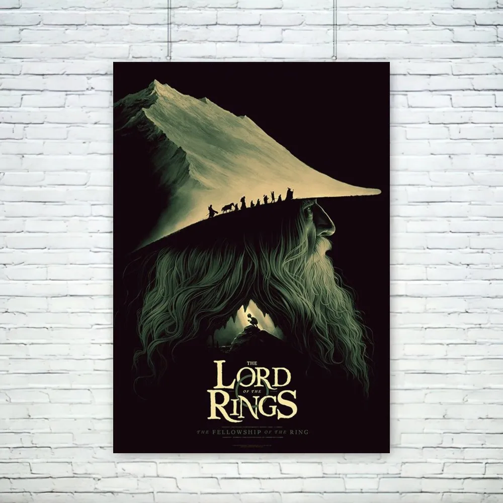 Movie The L-Lord of the R-Rings Poster Wall Pictures For Living Room Fall Decor