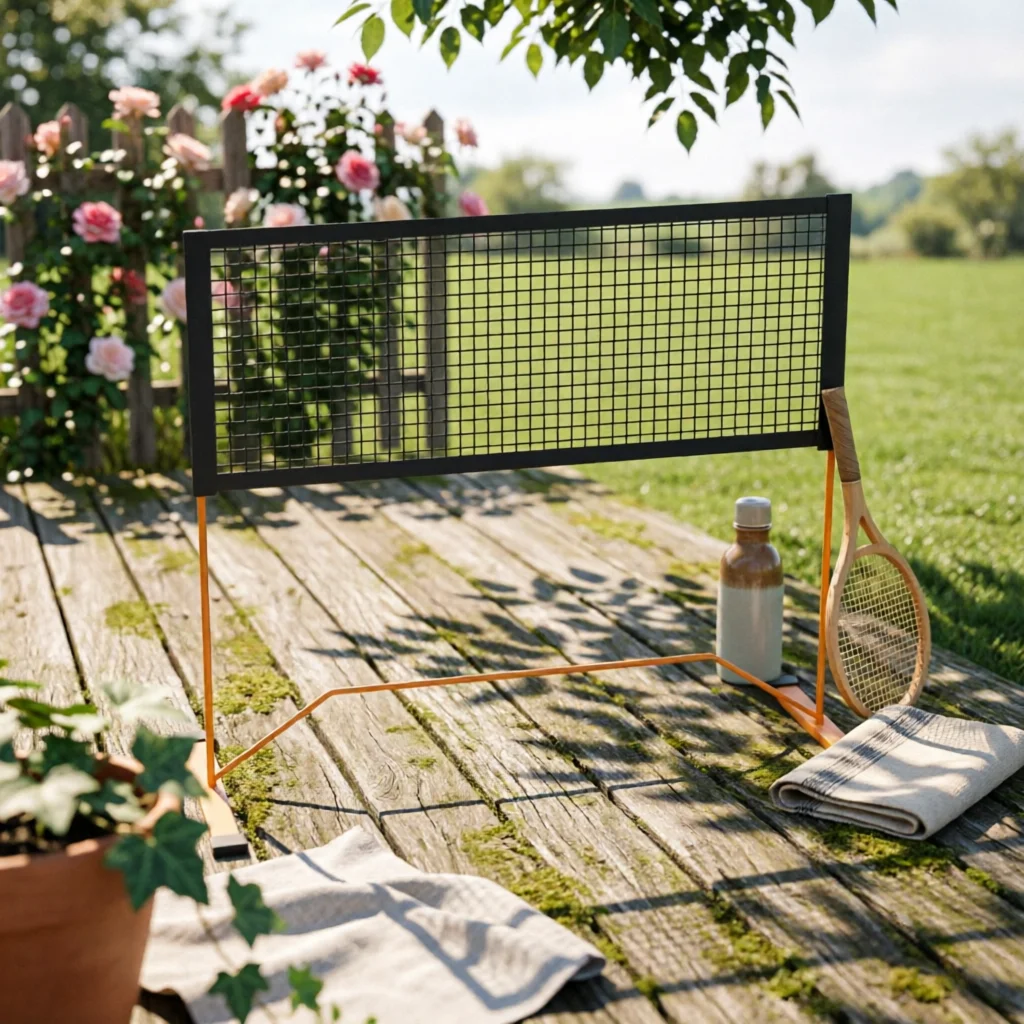 Pickleball Training Net Freestanding Pickleball Net Outdoor Long-Lasting for Beginners, Backyard, Driveway
