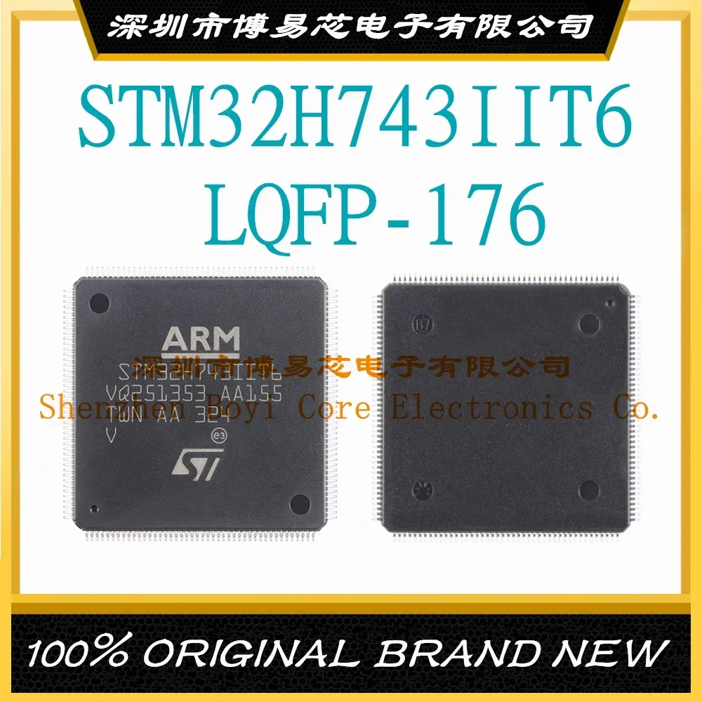 

STM32H743IIT6 Package LQFP-176 ARM Cortex-M7 480MHz Flash: 2MB RAM: 1MB MCU (MCU/MPU/SOC)