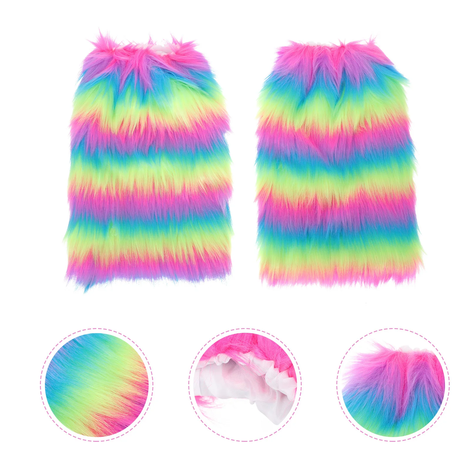 

1Pair Fake Boot Covers Carnival Costume Accessories Warm Leg Cover Festival Party Decorative Shoe Cuffs Carnival Leg Cover