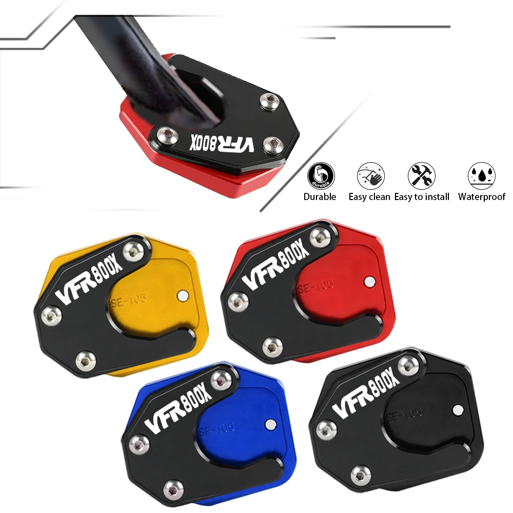 

For Honda VFR800X Crossrunner VFR 800 X Foot Side Stand Pad Plate Kickstand Enlarger Support Extension 2015-2021 2023 2022 2020