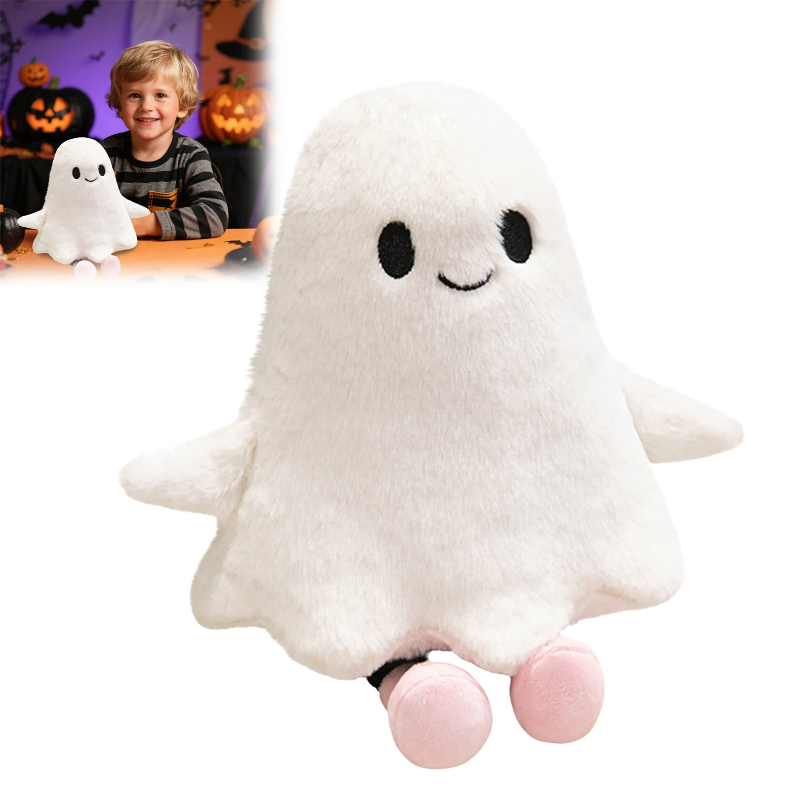 

2025 тканевая игрушка на Хэллоуин, милые маленькие фигурки, озорные детские подарки, игрушки, праздничные украшения для детей, игрушки