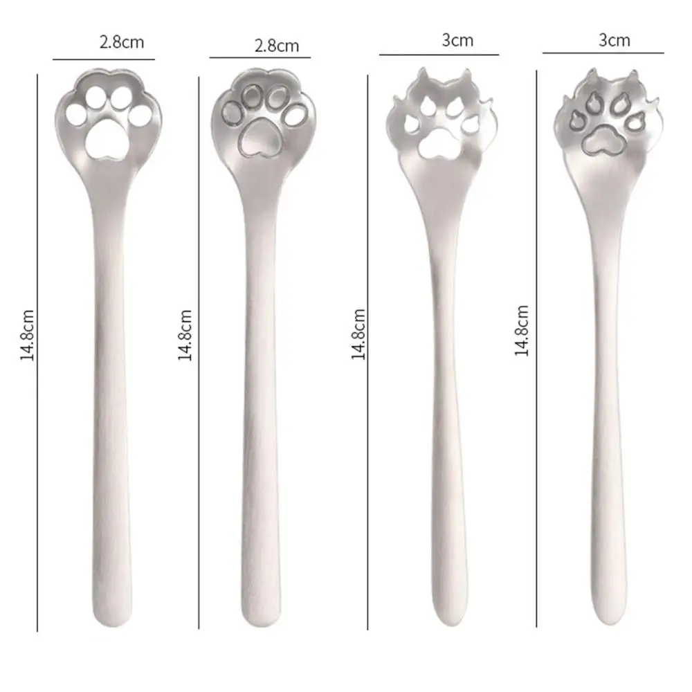 Drinking Mixing Ice Tea Cute Dessert Ice Cream Milk Spoon Coffee Stirrers Teaspoon Stirring Tool