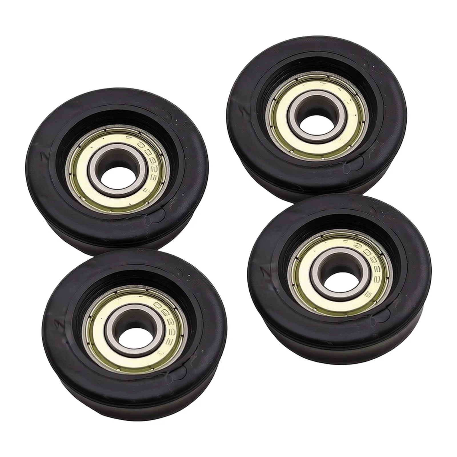 For Fitness Upgrades Rowing Machine Wheels Compact Size Compatible With Multiple Equipment High-Strength Plastic Material