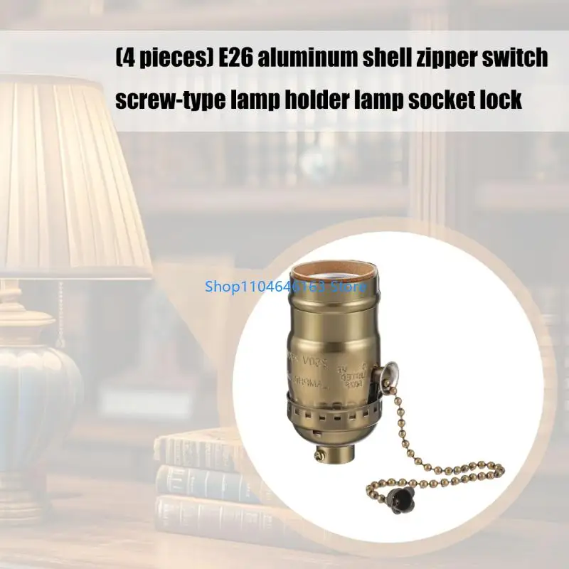 4 Pacote E26 Base parafuso da lâmpada da lâmpada temperatura Bulbos resistentes Ajustamento luz