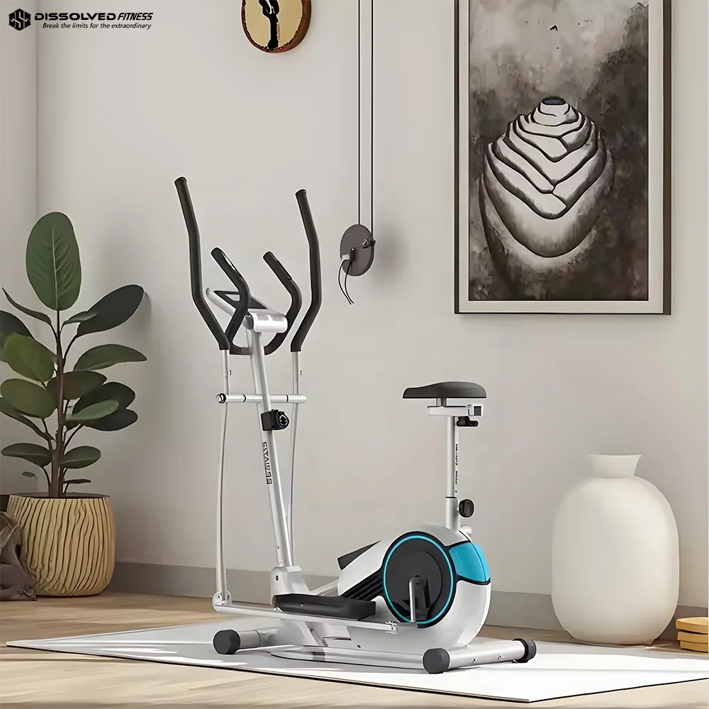 Popular Commercial Elliptical Cross Trainer Gym Machine 150Kg Capacity with Manual Resistance Popular for Gyms Newly