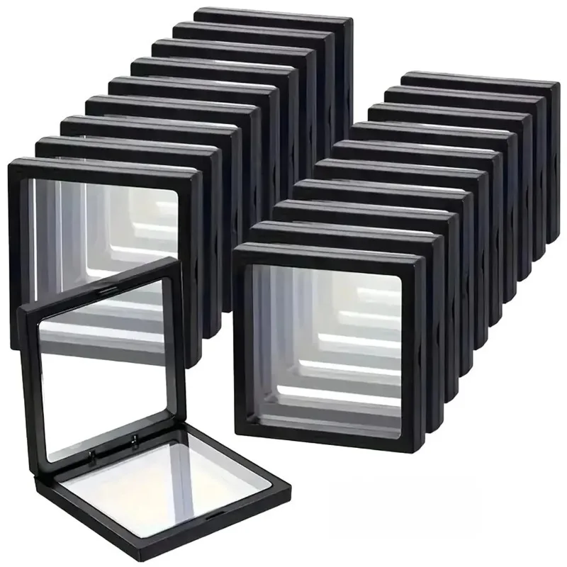 

Bestselling Film Suspension Box Transparent Display Jewelry Storage Case for Brooches Badges Small Commodities Exquisite