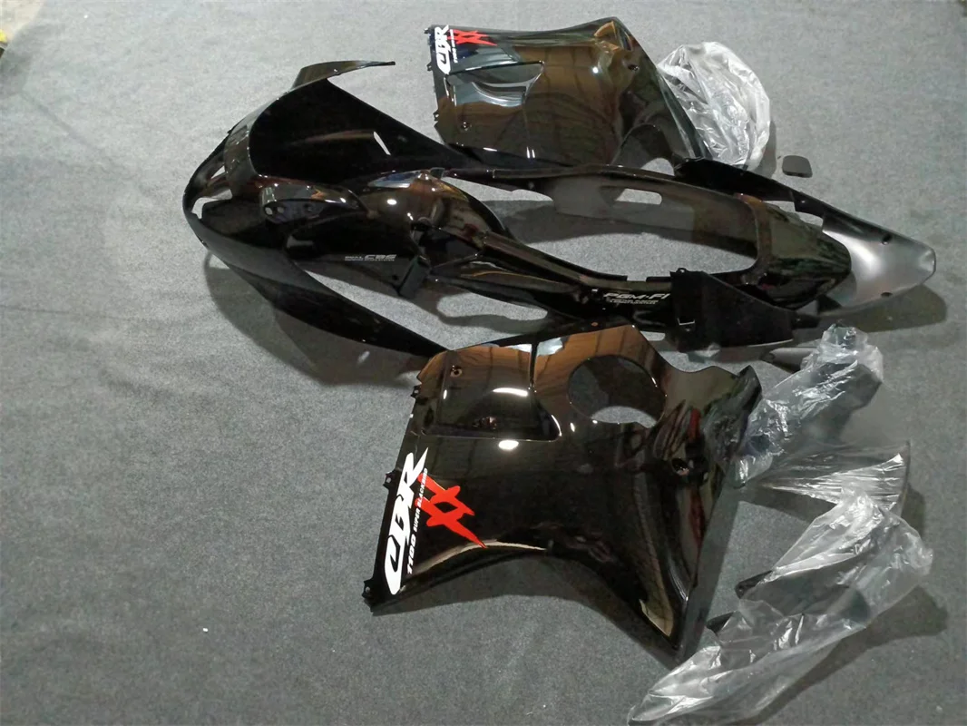 NEW Motorcycle Fairings for Honda Cbr1100XX CBR 1100 XX 1998 CBR1100 Bodywork 1996 - 2005 BLACKBIRD 1998 full fairing black