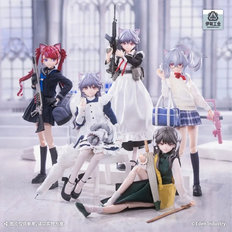 NEO EDEN TOYS EdenIndustry Feiqizi'S Unusual Day 1/6 Special Scale MJD Blind Box Anime Action Girl Doll With Cloth Outfit