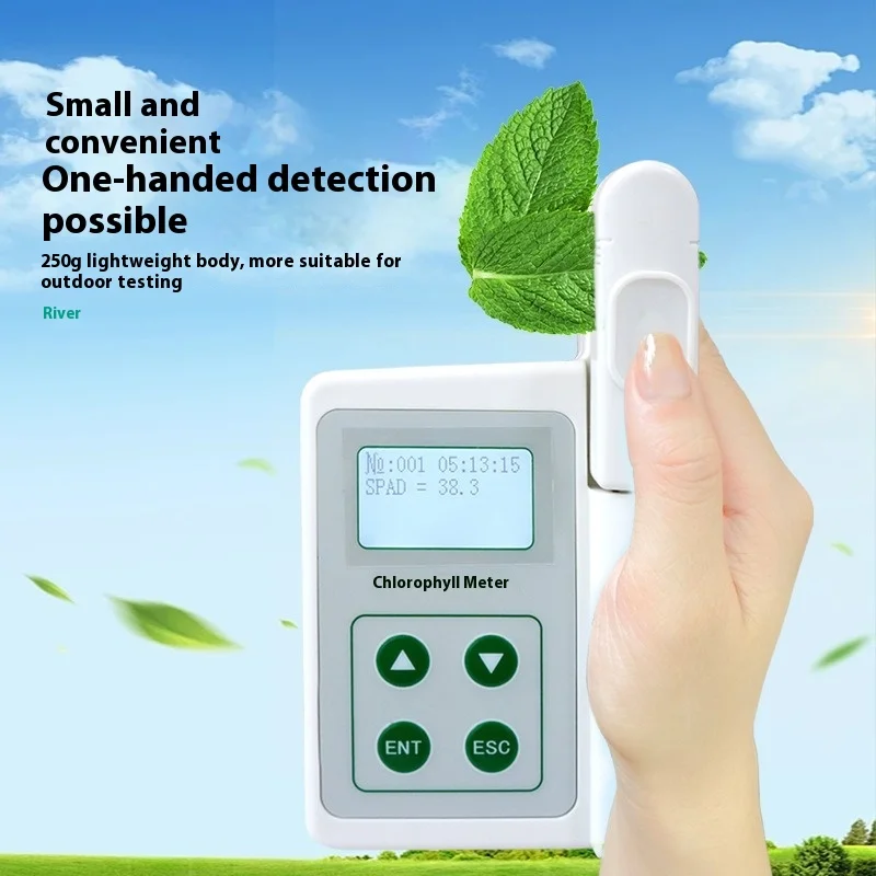 

Handheld Chlorophyll Detector Plant Nutrition Meter Plant Nitrogen Content Foliar Temperature Humidity