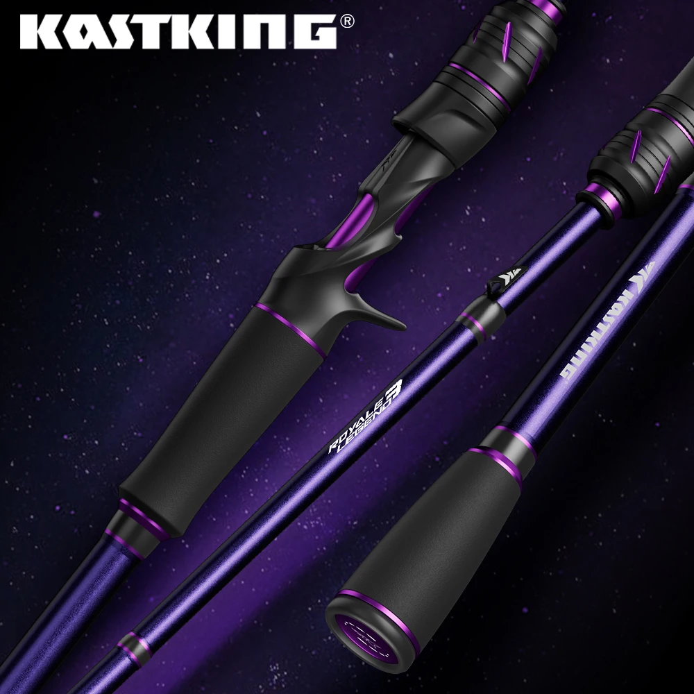 KastKing Royale Legend III Carbon Spinning Casting Fishing Rod with 2.13m2.4m Baitcasting Rod for Bass Pike Fishing