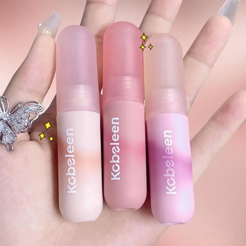 12Colors Lipgloss Lipstick Lip Mud Nude Red Moisturizing Waterproof Sustained Air Lip Glaze Matte Korean Makeup