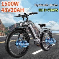 DUOTTS F26 Electric Bike 1500W Dual Motor 48V20AH Lithium Battery City Electric Bicycle Hydraulic Brake 26*4.0 Fat Tire E Bike